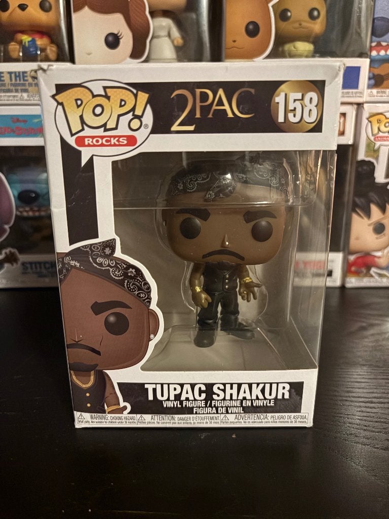 Funko pop Tupac 158, Ophalen of Verzenden, Zo goed als nieuw