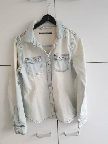 Blouse maat XS, Verzenden, Gedragen, Maat 34 (XS) of kleiner, Blauw