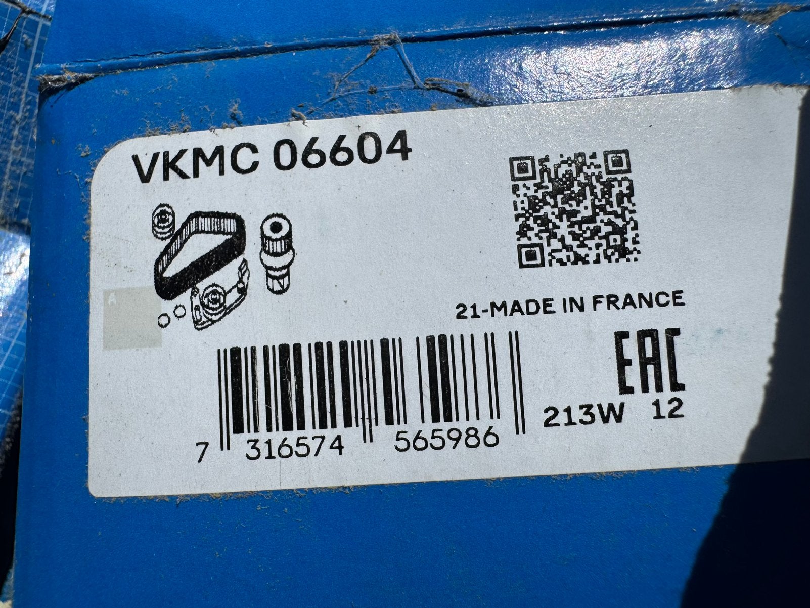 Volvo 200, 700, 900 : SKF Distributieriem set + waterpomp, Auto-onderdelen, Ophalen of Verzenden, Nieuw, Volvo