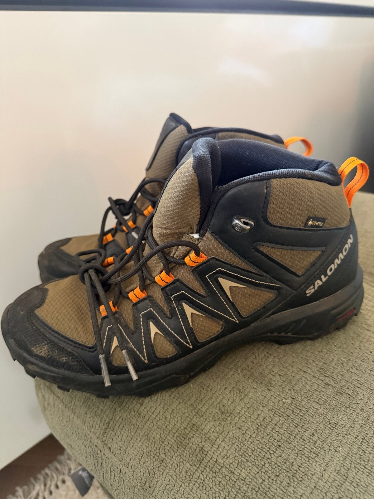 Salomon X Braze Mid Gore-Tex wandelschoenen - Maat 44, Ophalen of Verzenden, Gebruikt, Schoenen