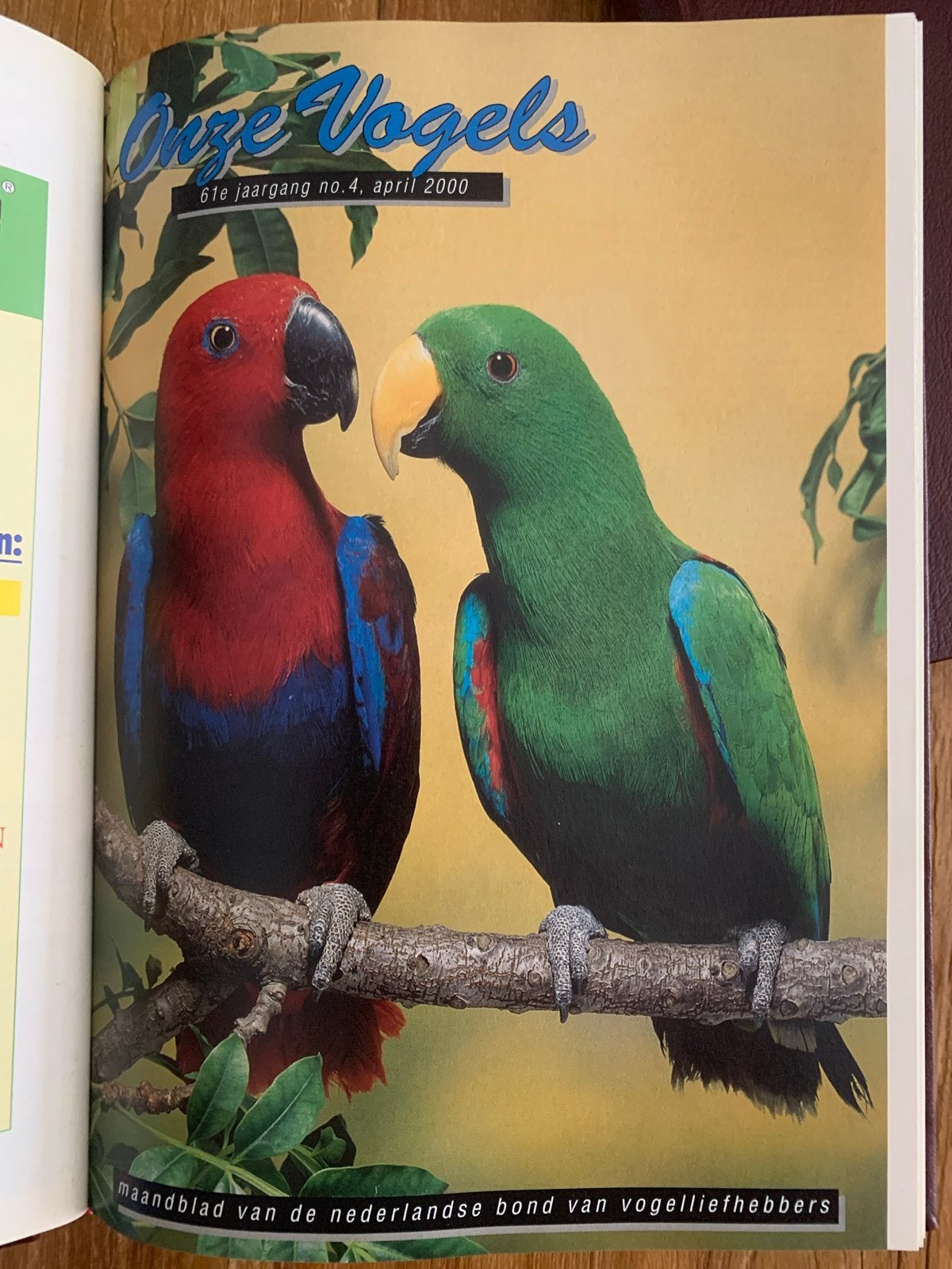 Onze Vogels - Complete Jaargangen 1992-2001 (10 boeken), Ophalen of Verzenden, Zo goed als nieuw, Vogels