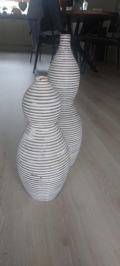 Keramiek vazen 50 en 40cm hoog, Ophalen of Verzenden