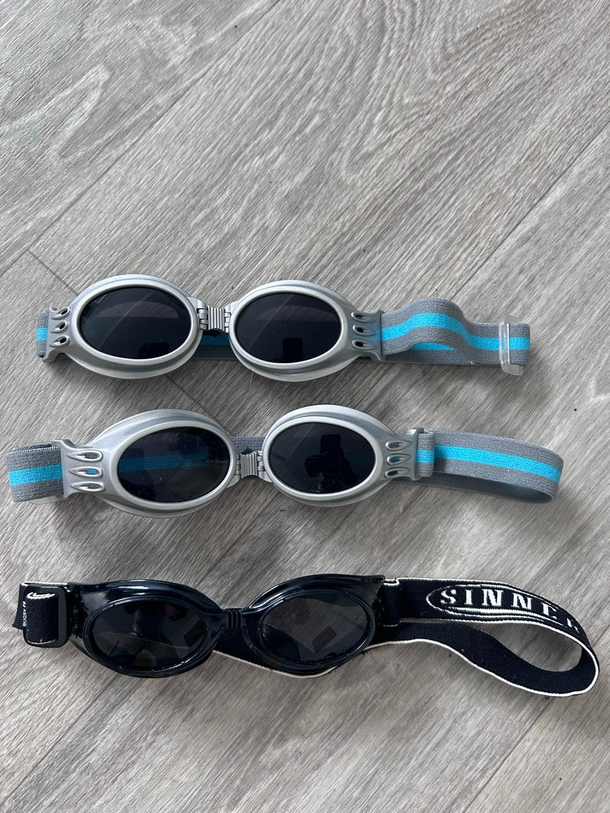2x HEMA Kinder skibril cat. 3 & 1x Sinner skibril, Ophalen of Verzenden, Gebruikt, Jongen of Meisje