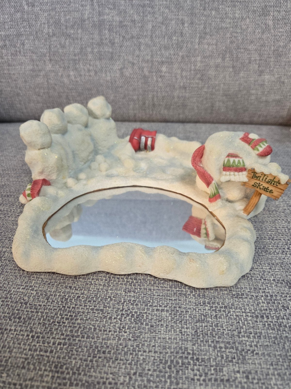 Cherished Teddies 'Twilight Skate' display - 1997, Ophalen of Verzenden, Gebruikt, Beeldje, Cherished Teddies