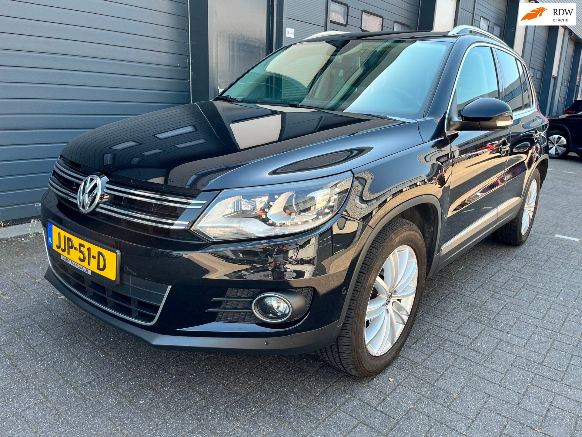 Volkswagen TIGUAN 2.0 TSI Sport&Style 4Motion DSG automaat P, Automaat, Euro 5, Gebruikt, Zwart