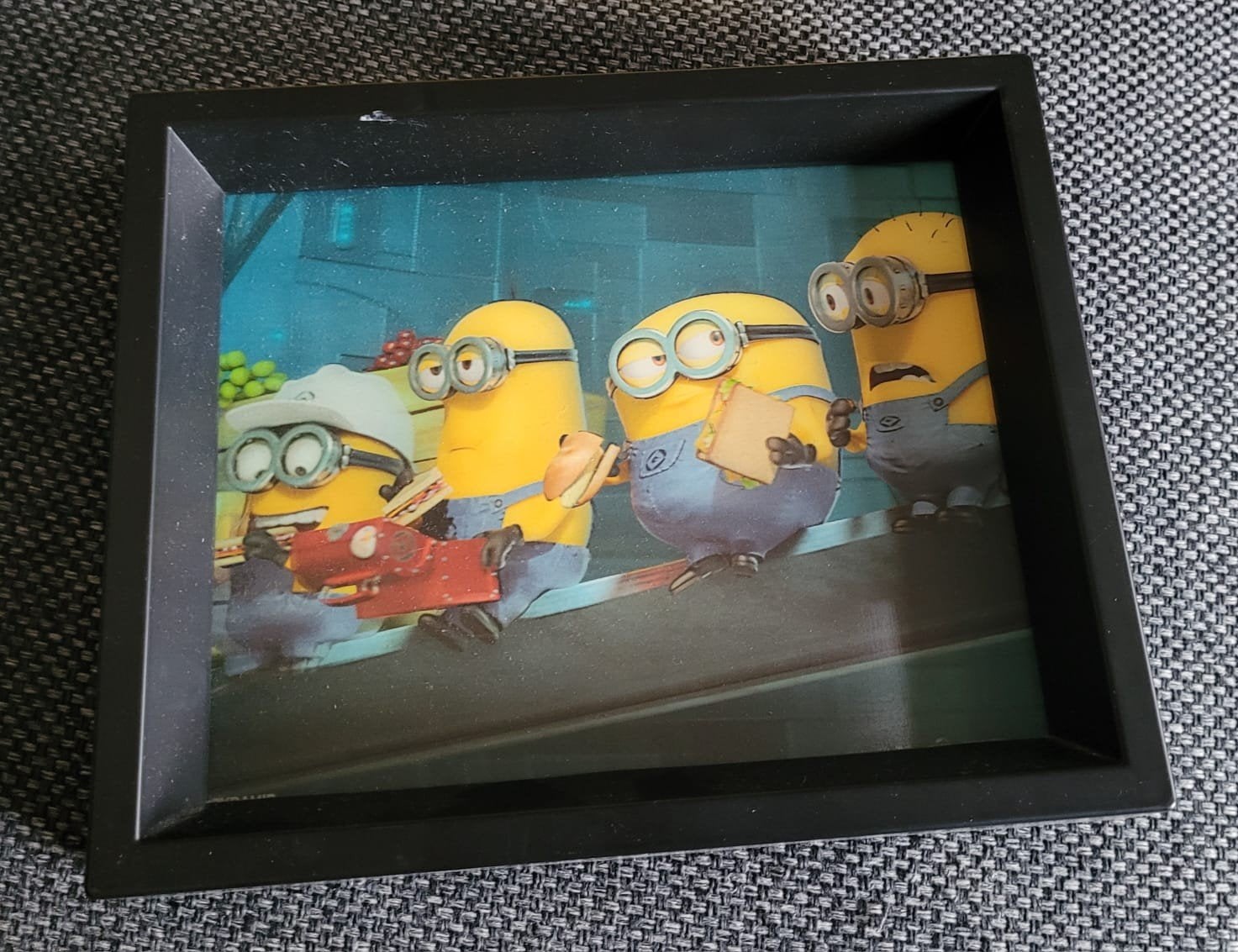 Minion lijst 29 x 24 x 4,5 cm 3d afbeelding, Ophalen of Verzenden