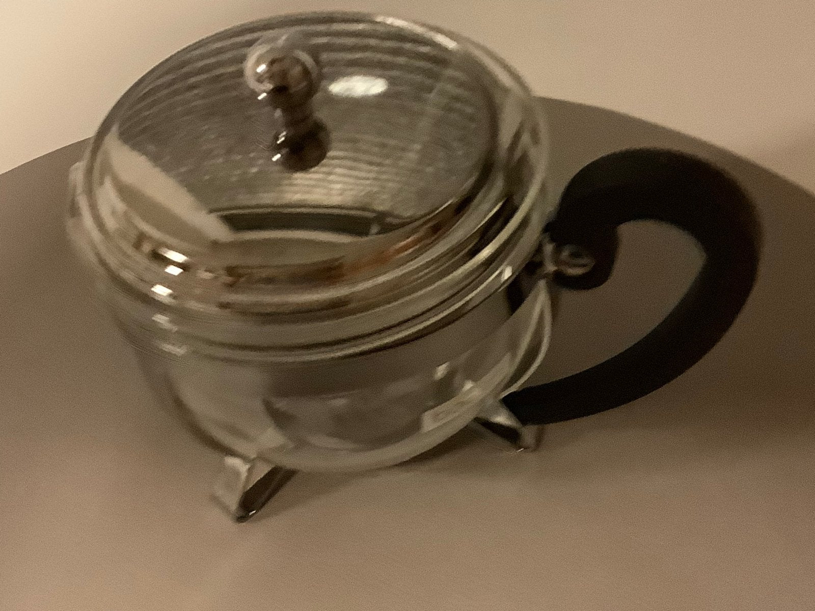 Bodum theepot met filter - Glas en RVS, Theepot/fluitketel, Glas, Zilver, Bodum