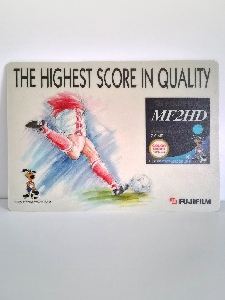 Fujifilm Muismat - WK Voetbal 1994 USA (Floppy Disk Promo), Ophalen of Verzenden, Fujifilm
