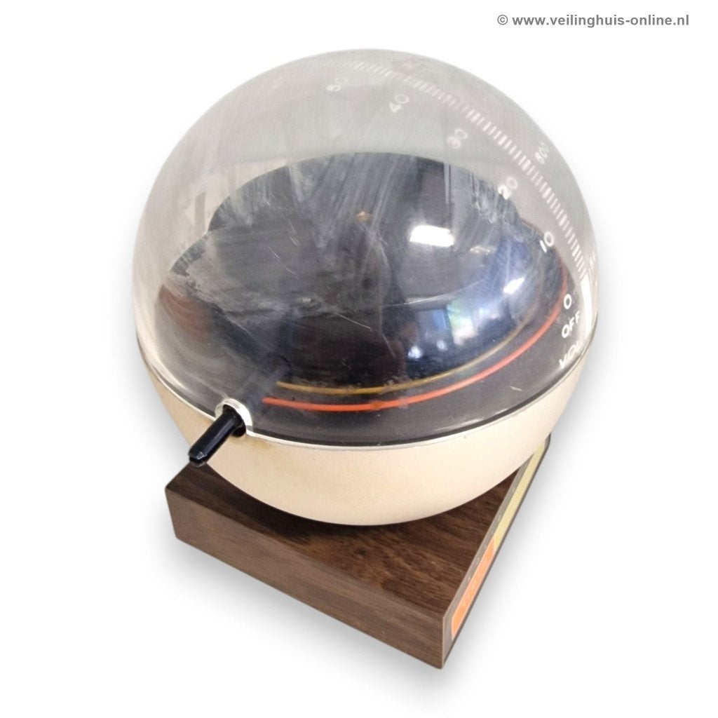 Vintage space-age AM transistor radio, Ophalen of Verzenden, Gebruikt, Transistorradio