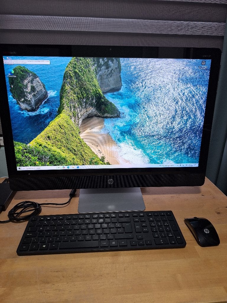 HP 27 inch - all in One Desktop PC, Ophalen, Hp, Zo goed als nieuw, Gaming