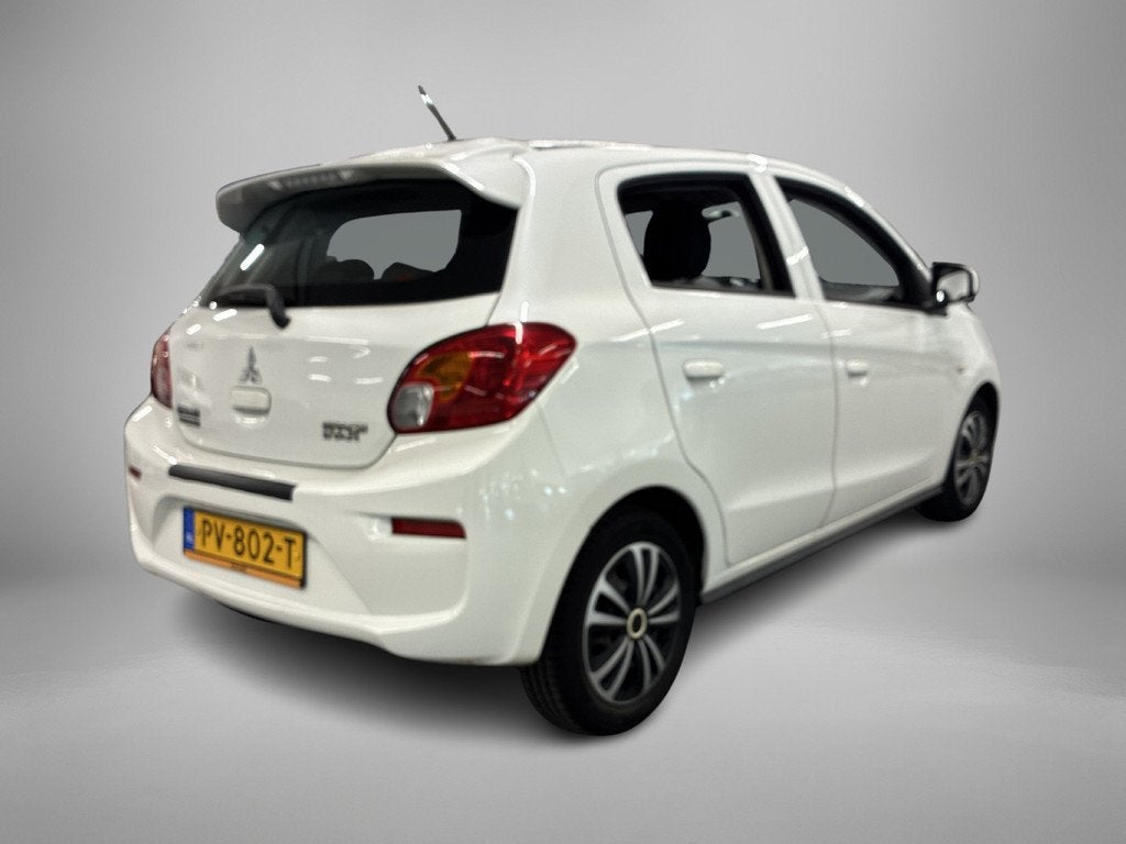 Mitsubishi Space Star 1.0 Cool+ (bj 2017), Auto's, Mitsubishi, Voorwielaandrijving, 12 maanden, Stof, Gebruikt