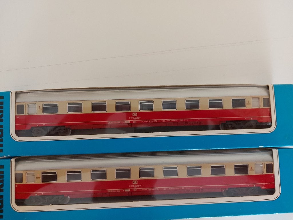 2 Marklin TEE Wagons 4147, Wisselstroom, Ophalen of Verzenden, Märklin, Nieuw