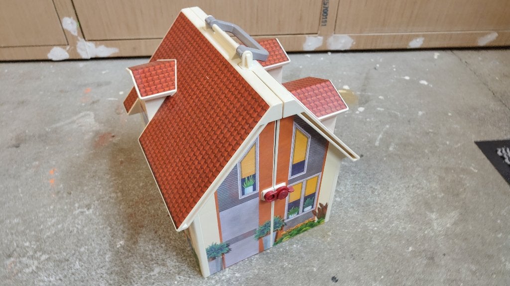 Te koop: playmobil 5167 poppen/speelhuis, Gebouw, Complete set, Ophalen of Verzenden, Zo goed als nieuw