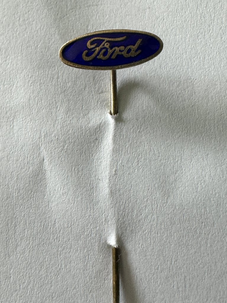 Schitterende emaille FORD speld. Speldje Auto Automotive., Ophalen of Verzenden, Gebruikt, Gebruiksvoorwerp