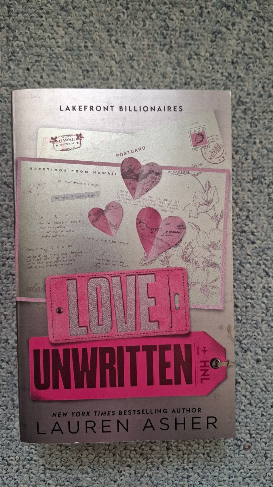 Lauren Asher - Love Unwritten (Lakefront Billionaires) EN, Ophalen of Verzenden, Nieuw