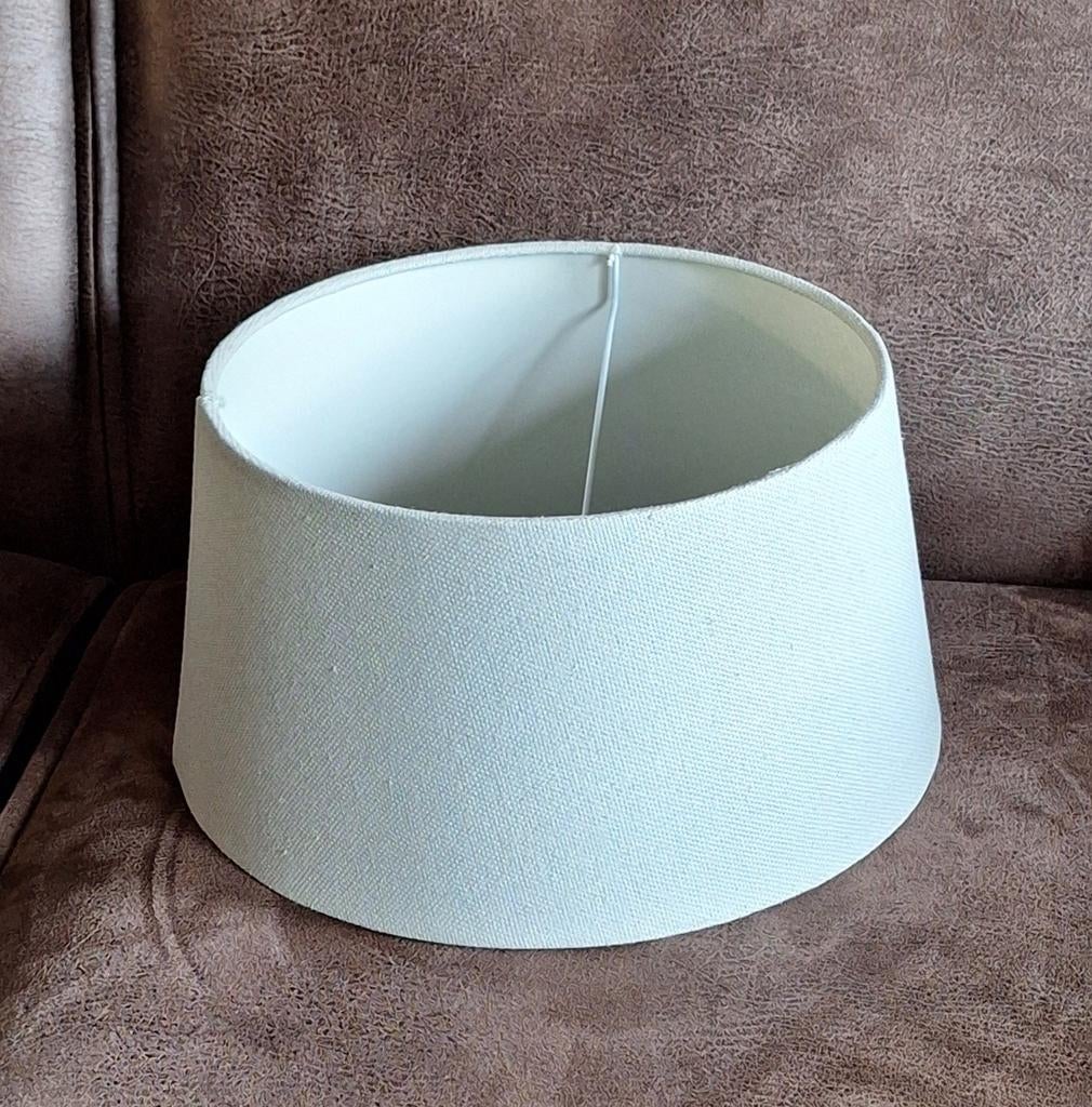 Lampenkap ecru / beige / gebroken wit, Ophalen of Verzenden, Beige, Rond, Minder dan 25 cm
