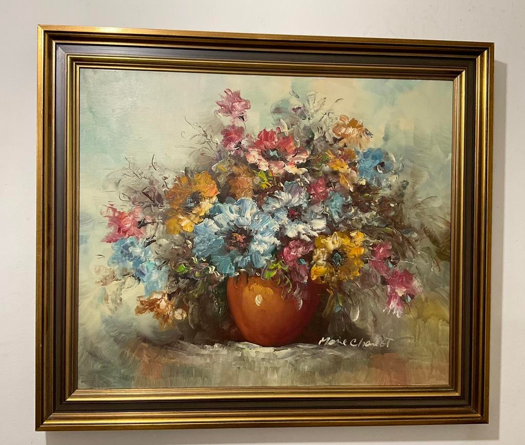 Schilderij, Bloemstilleven, Ophalen of Verzenden