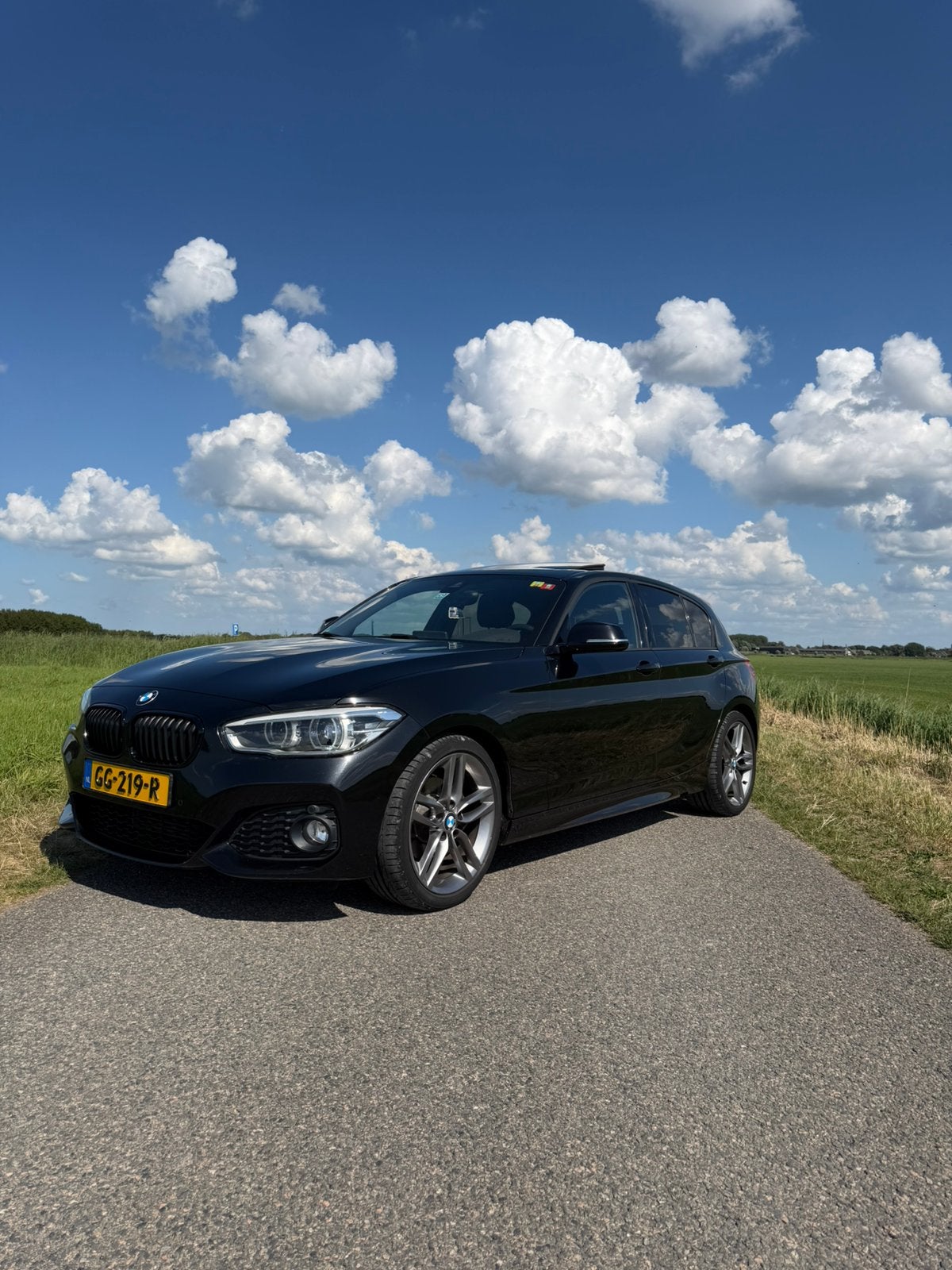 BMW 1-Serie 120d M-Pakket 190pk Aut 2015 Zwart, Auto's, Achterwielaandrijving, 1995 cc, Alcantara, Diesel