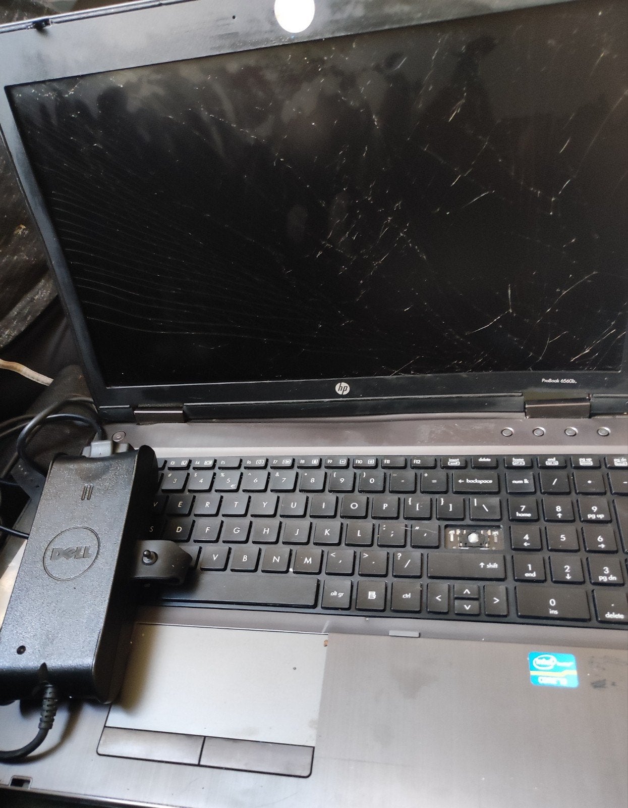 HP laptop defect, Computers en Software, Met videokaart, 2 tot 3 Ghz, Qwerty, HP ProBook