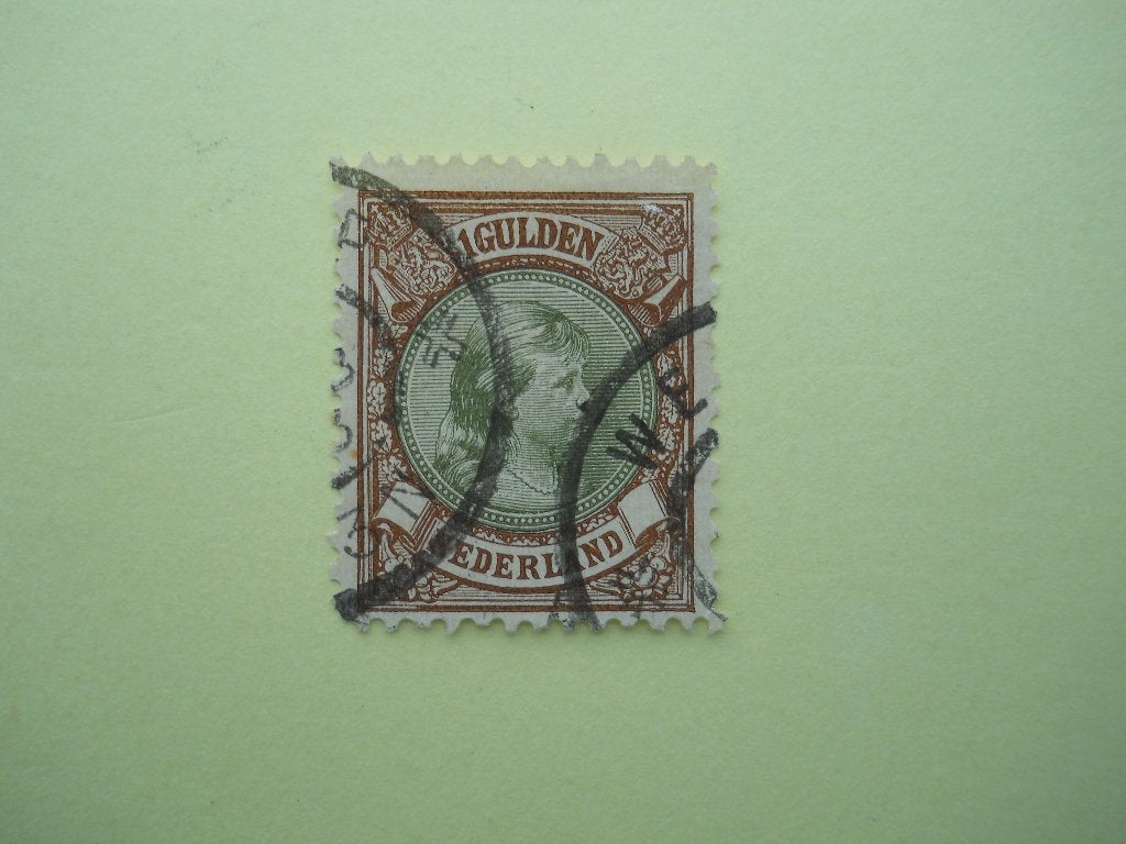 Nederland 1893 Koningin Wilhelmina Nvph.46 gestempeld, Ophalen of Verzenden, T/m 1940, Gestempeld