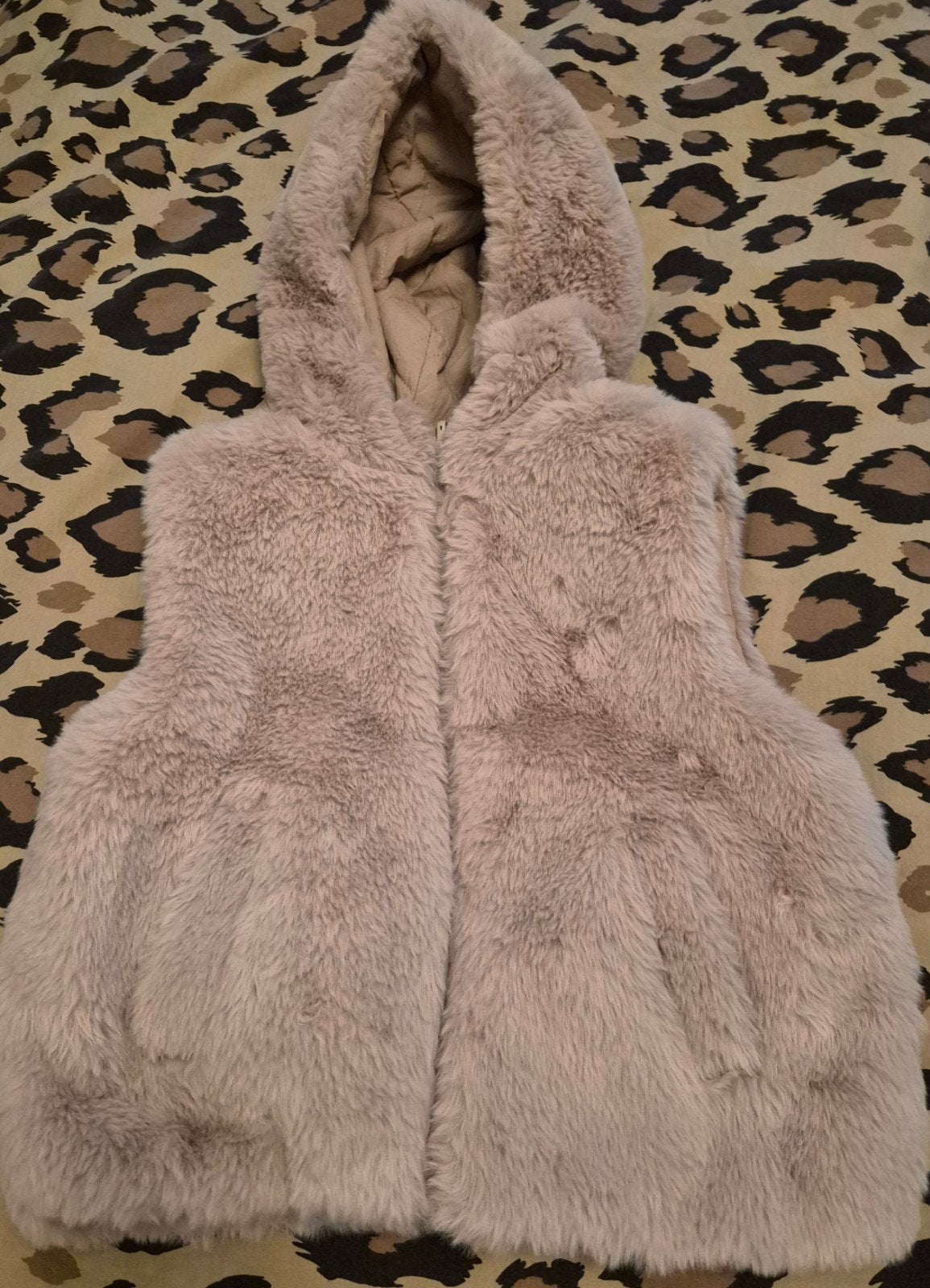 Omkeerbaar Bodywarmer met Capuchon - Maat 98 (2-3 jaar), Kinderen en Baby's, Jongen of Meisje, Nieuw, Ophalen of Verzenden, Zara