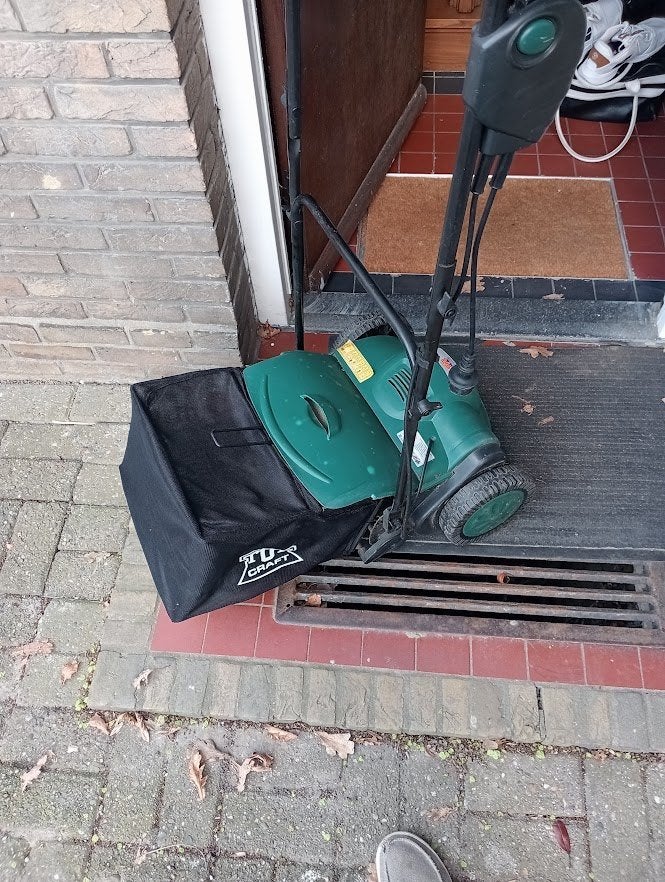 electrische verticuteermachine te huur, Ophalen, Gebruikt, Elektrisch