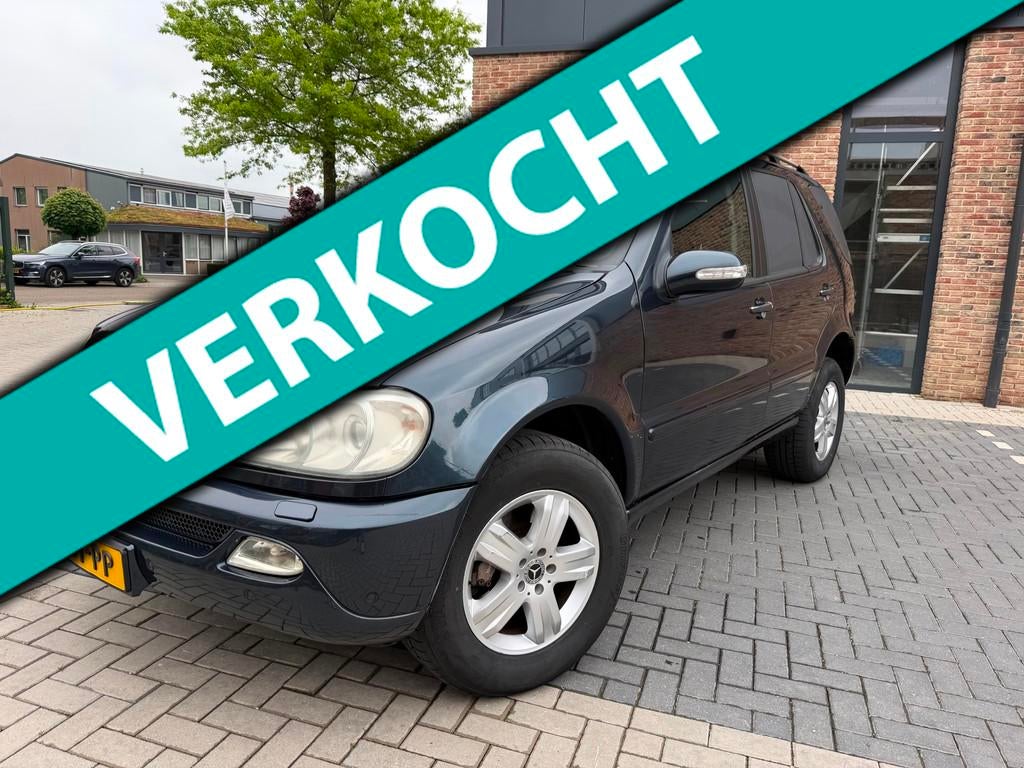 Mercedes-Benz M-klasse ML 270 CDI, Auto's, Gebruikt, 163 pk, Bedrijf, Vierwielaandrijving