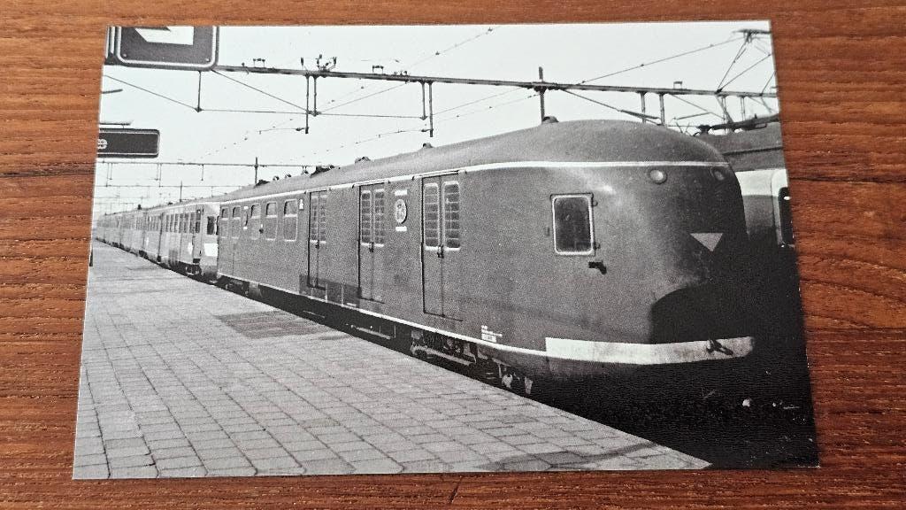 Foto TREIN NS Nederlandse Spoorwegen Pec Posttrein PTT Post, Verzenden, Gebruikt, Trein, Overige typen