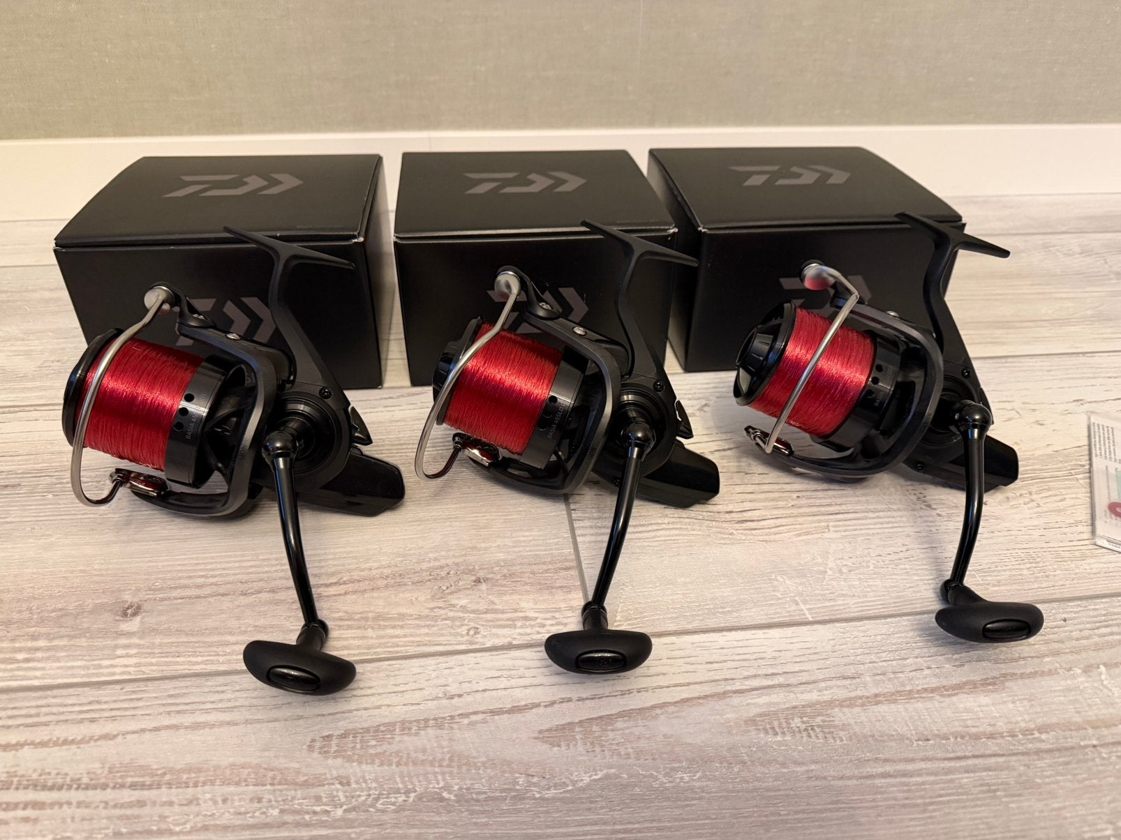 3 x daiwa Basia 45 SLD QDX NIEUWSTAAT!, Ophalen of Verzenden, Zo goed als nieuw, Molen