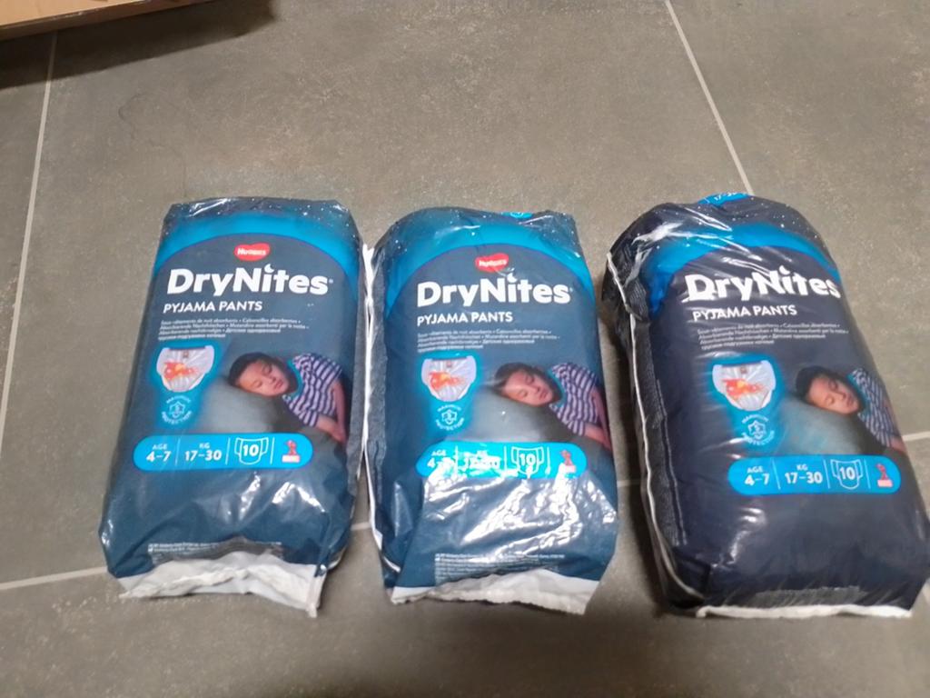 DryNites Pyjama Pants - 3 pakken, Ophalen of Verzenden, Nieuw