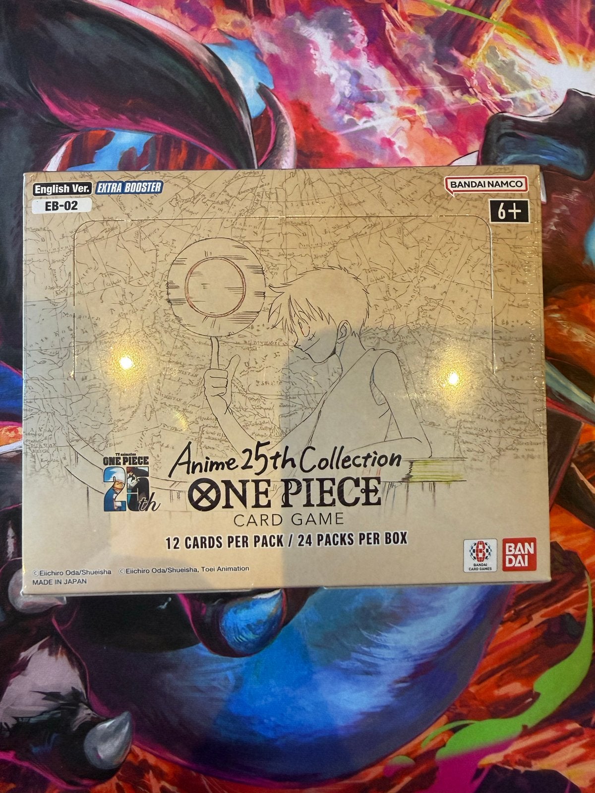 One Piece Card Game Anime 25th Collection Booster Box EB-02, Ophalen of Verzenden, Nieuw, Boosterbox