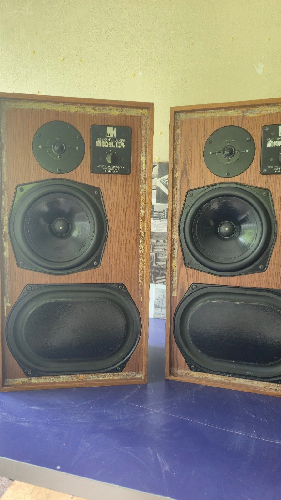 KEF Reference 104 Luidsprekers - Vintage Hifi Geluid, Ophalen, Stereo speakers, Gebruikt, 60 tot 120 watt