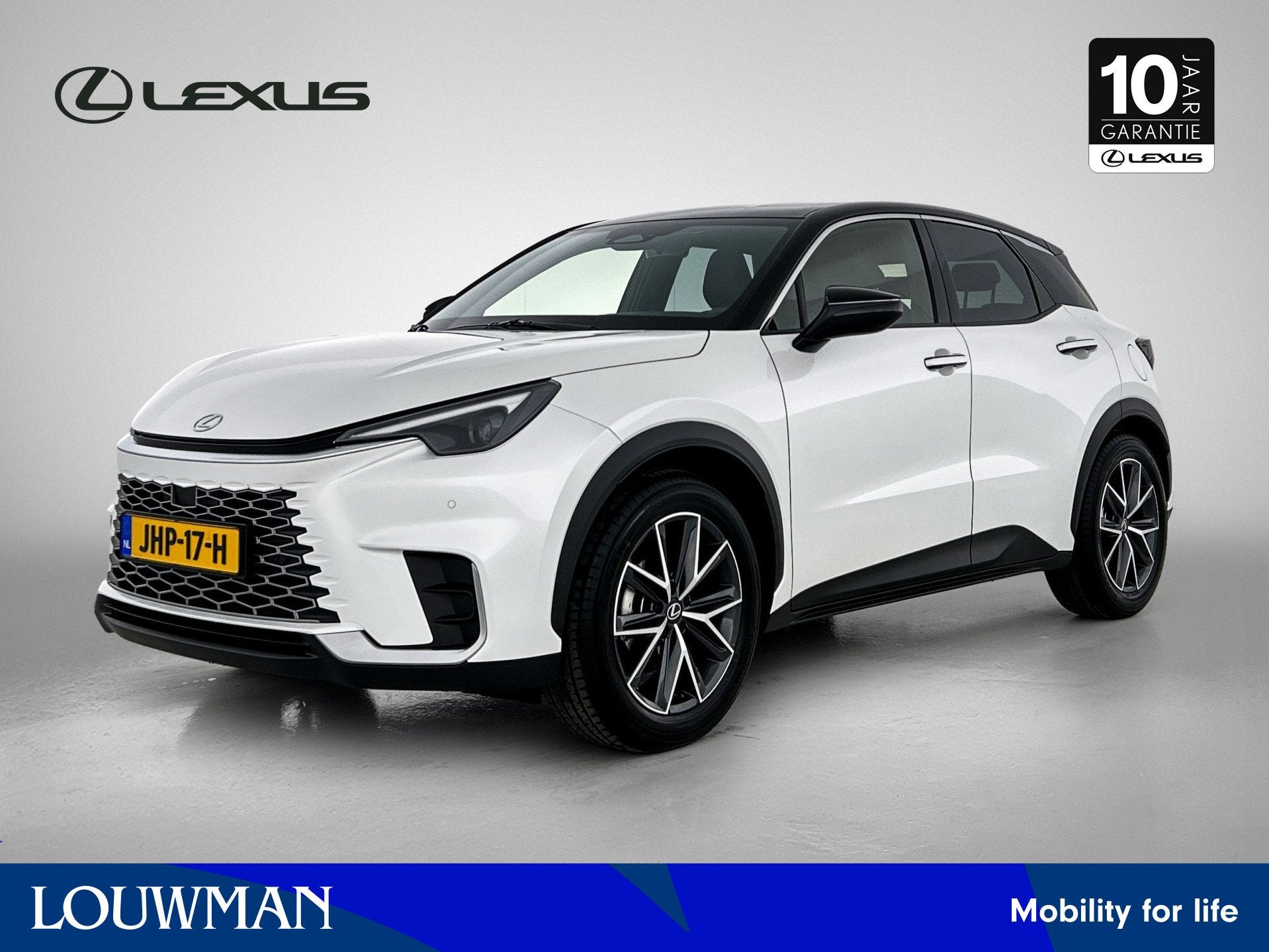 Lexus LBX 1.5 Hybrid Emotion Tech Pack (bj 2025, automaat), Auto's, 12 maanden, 136 pk, Wit, Bedrijf