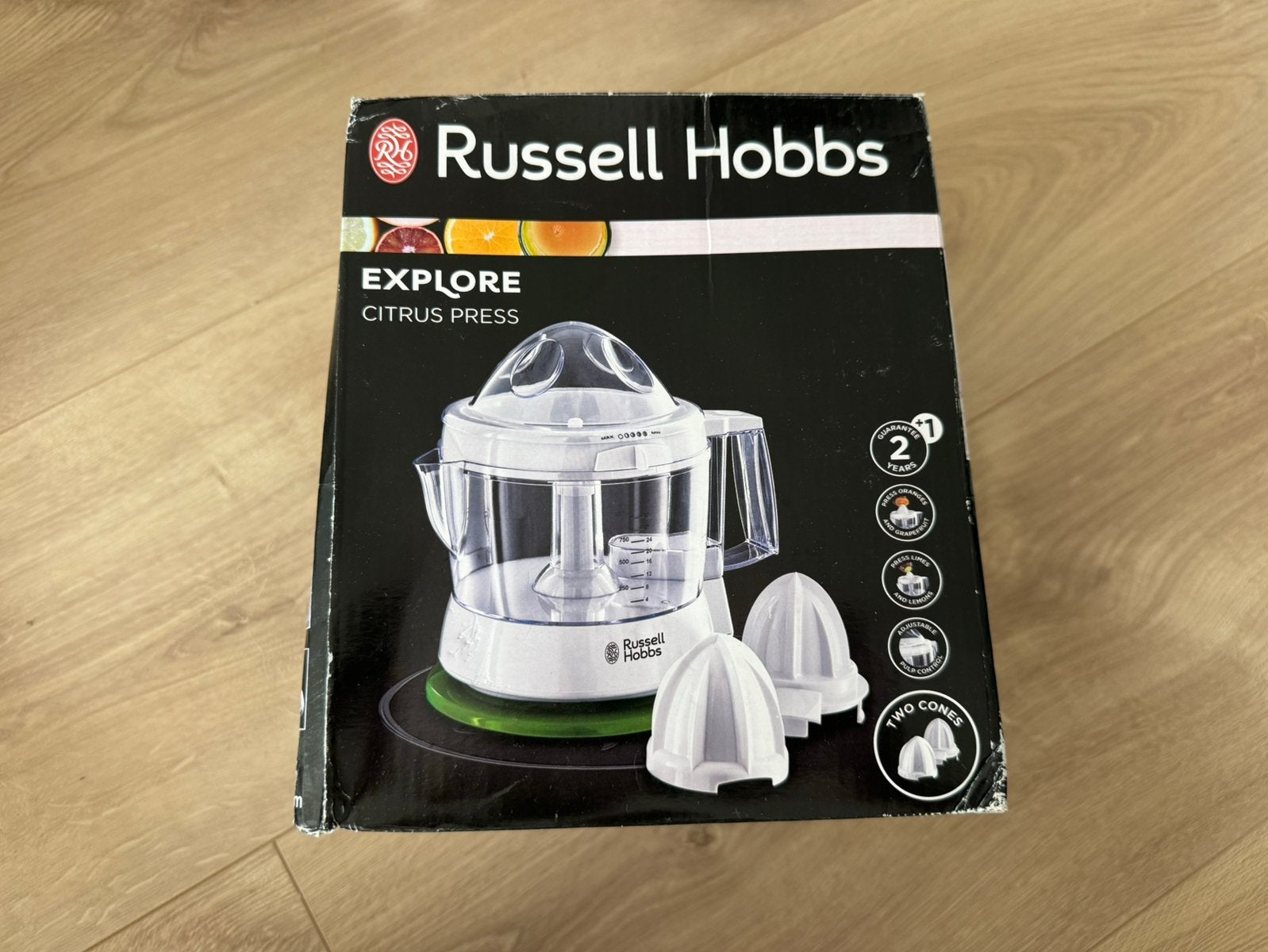 Russel Hobbs citruspers cirtus press, Ophalen of Verzenden, Zo goed als nieuw