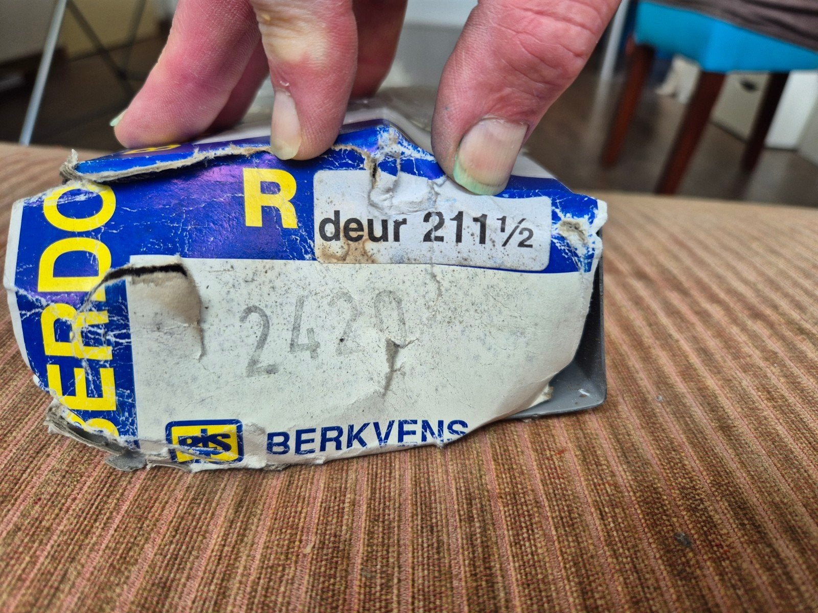 Nieuwe Berdo Berkvens binnendeur 211,5 cm, Ophalen, Minder dan 80 cm, Binnendeur, Nieuw