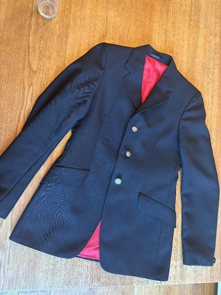 Wedstrijdjasje dressuur maat 164, Dieren en Toebehoren, Paardrijkleding, Gebruikt, Kinderen, Dressuur, Overige merken