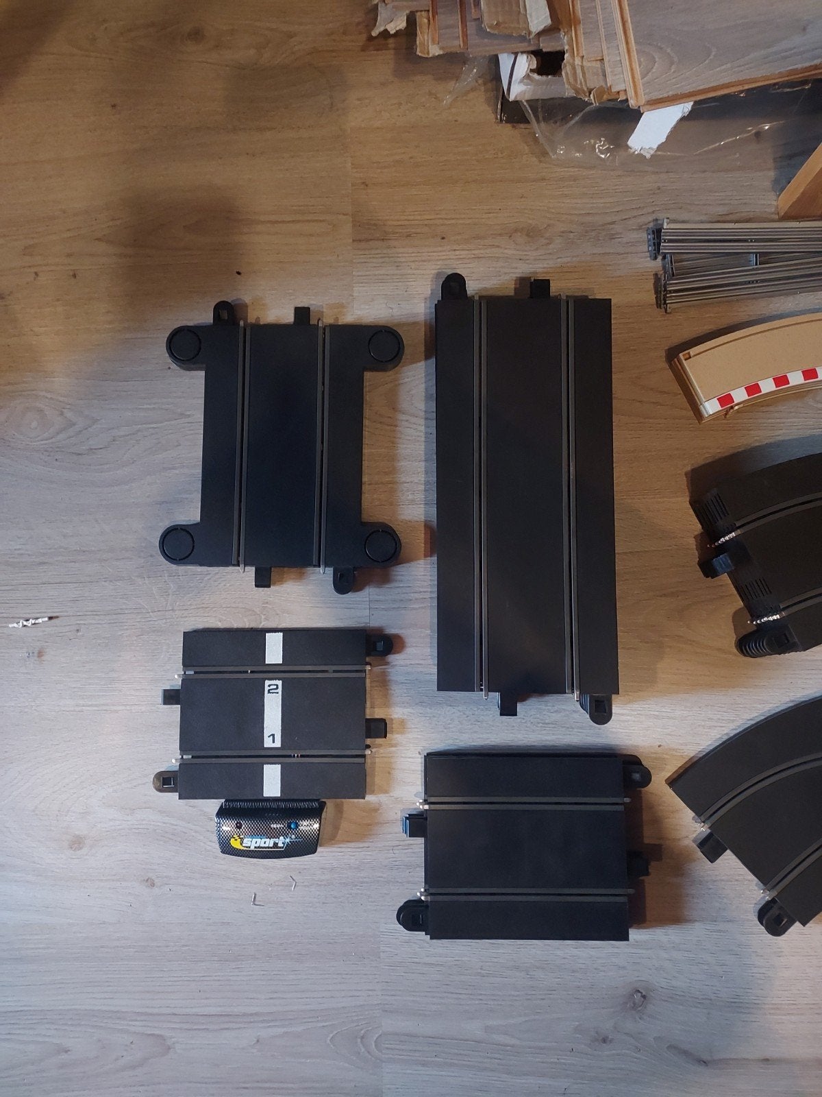 Hornby Racebaan met diverse baanstukken en accessoires, Ophalen, Elektrisch, Overige merken