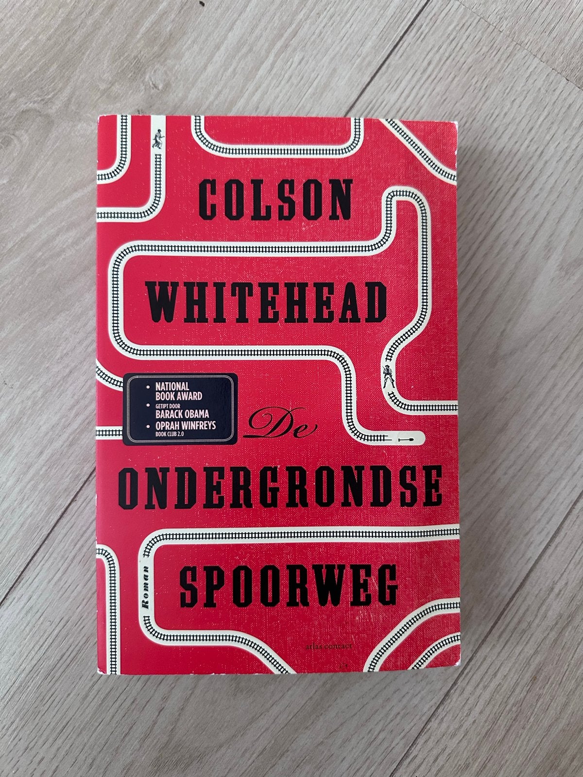 De Ondergrondse Spoorweg - Colson Whitehead (Roman), Ophalen of Verzenden, Zo goed als nieuw, Nederland