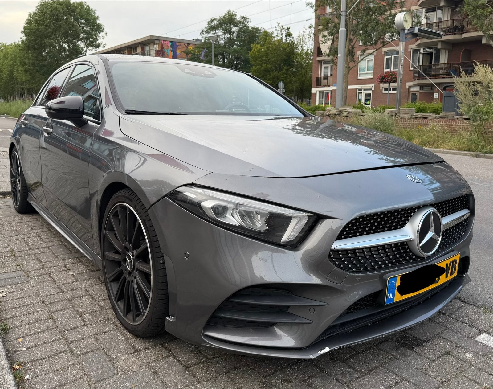 Mercedes A200 AMG benzine 7-G Automaat Panorama night pack, Auto's, Automaat, Euro 6, Bedrijf, A-Klasse