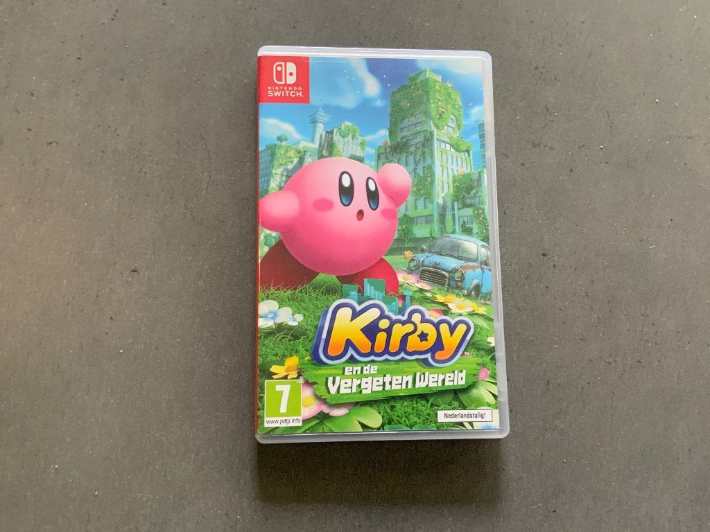 Kirby en de vergeten wereld Switch z.g.a.n.., Avontuur en Actie, 2 spelers, Ophalen of Verzenden, Zo goed als nieuw