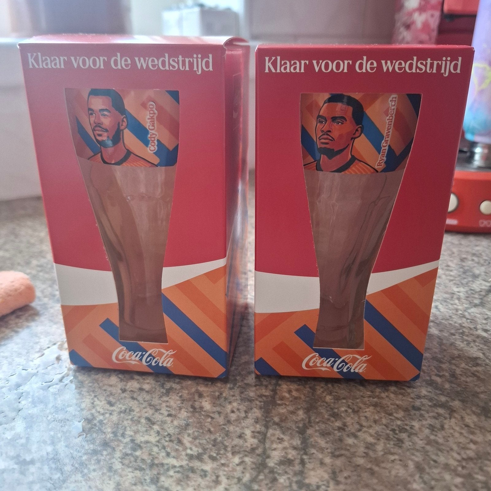 Coca Cola glazen wk 2026 Mis er nog 2......, Ophalen of Verzenden, Frisdrankglas