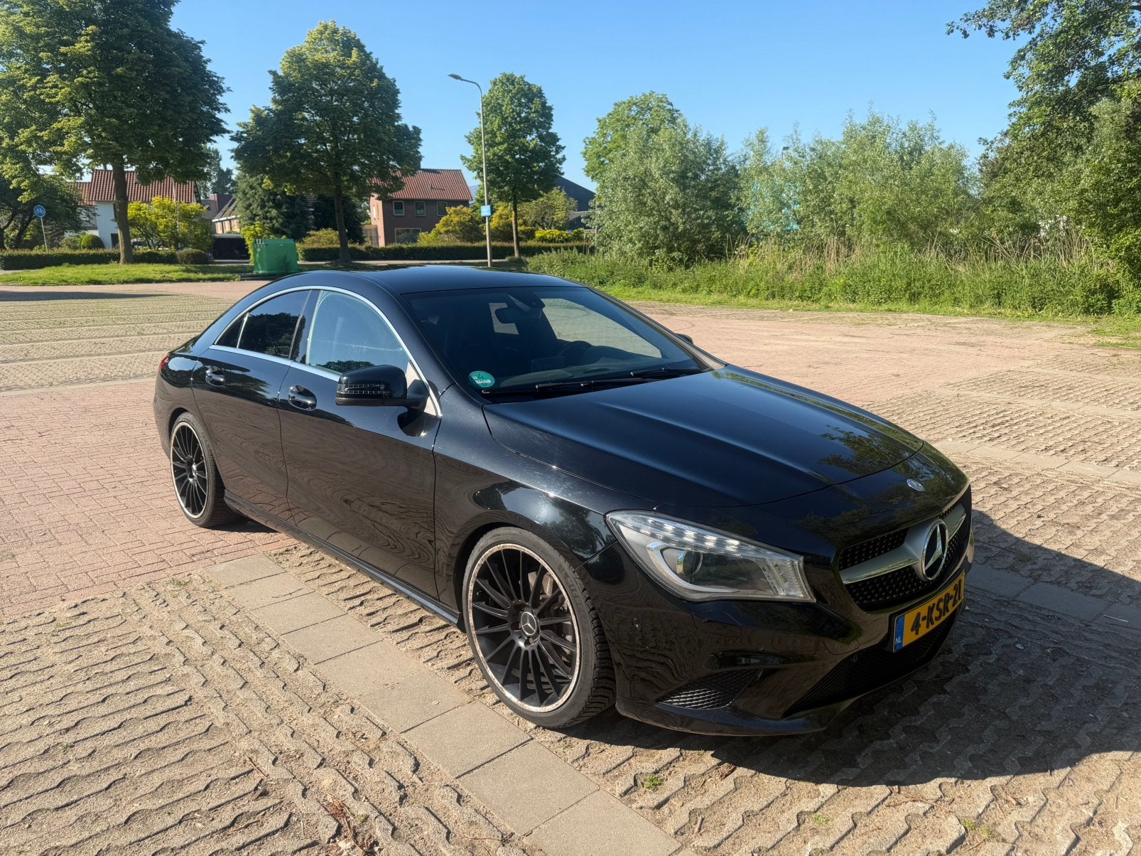 Mercedes-Benz CLA 200 Automaat, 715 kg, Zwart, 19 km/l, Particulier