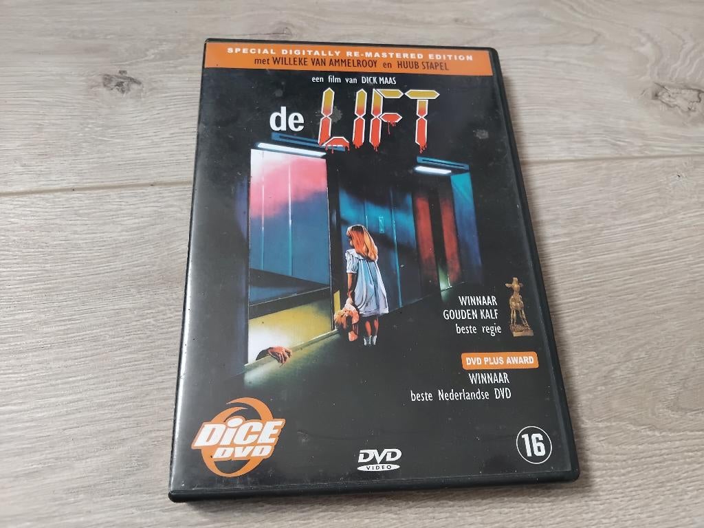 De Lift DVD Dick Maas, Cd's en Dvd's, Alle leeftijden, Ophalen of Verzenden, Gebruikt, Spoken en Geesten