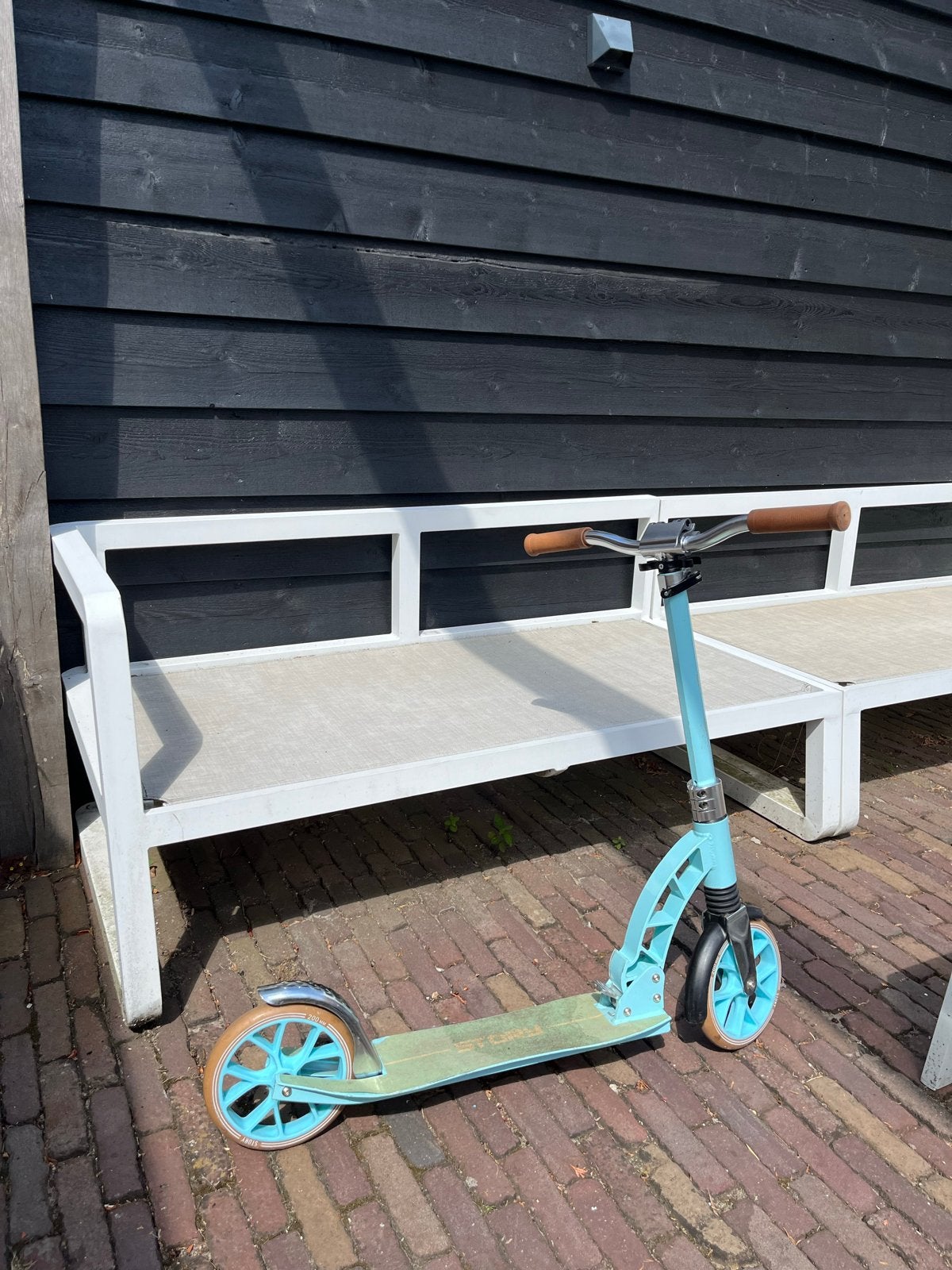 Opvouwbare step voor kind - Lichtblauw, Fietsen en Brommers, Steps, Ophalen, Gebruikt, Gewone step
