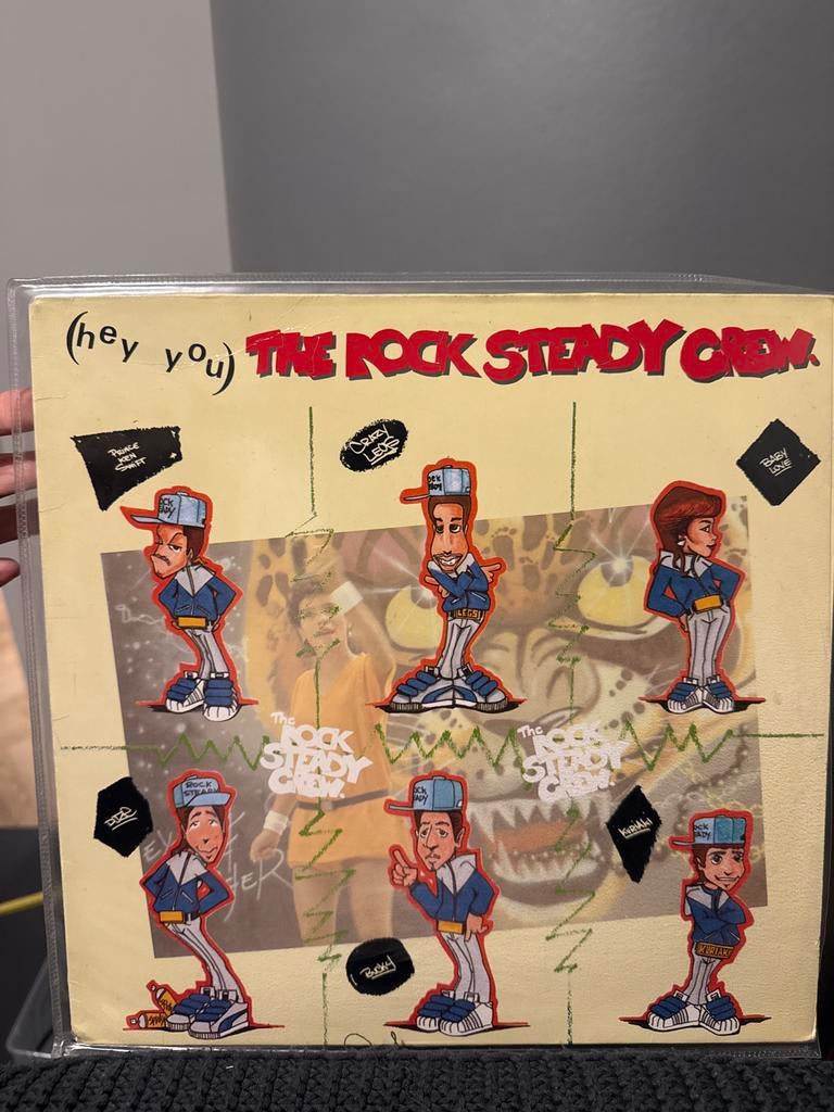 The Rock Steady Crew - (Hey You) The Rock Steady Crew, Ophalen, Gebruikt, 12 inch