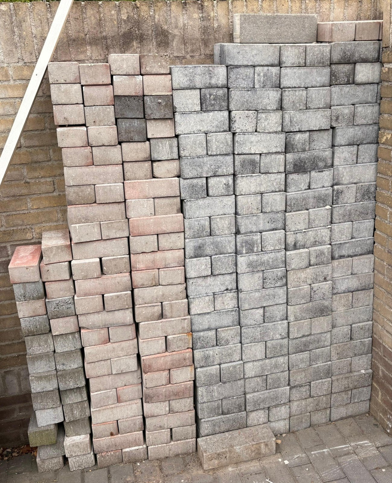 Klinkers gratis ophalen, Ophalen, Gebruikt, Beton, Klinkers