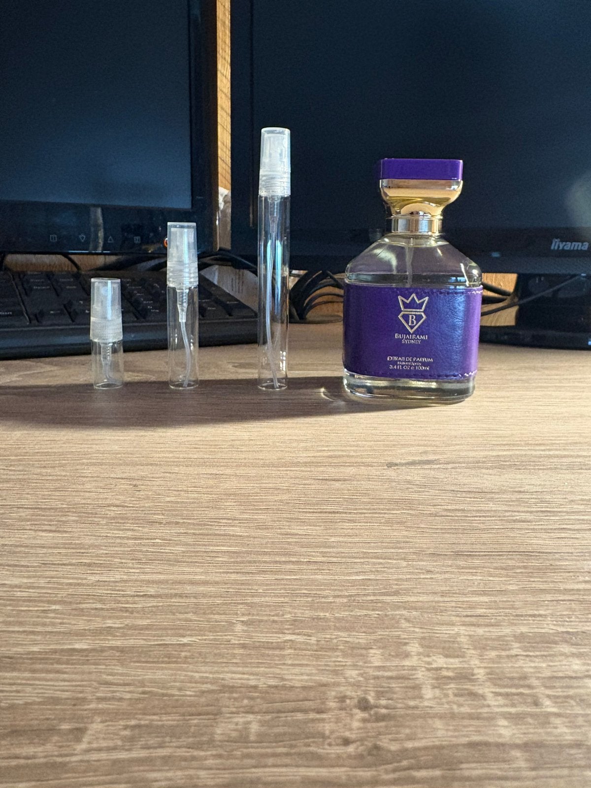 Bujairami Executor samples, Sieraden, Tassen en Uiterlijk, Uiterlijk | Parfum, Ophalen of Verzenden, Zo goed als nieuw