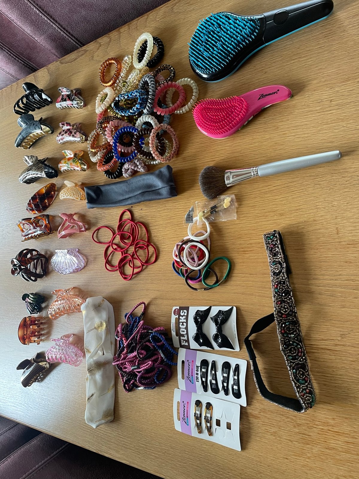 Grote partij haaraccessoires en verzorgingsproducten, Sieraden, Tassen en Uiterlijk, Ophalen of Verzenden, Zo goed als nieuw, Overige typen
