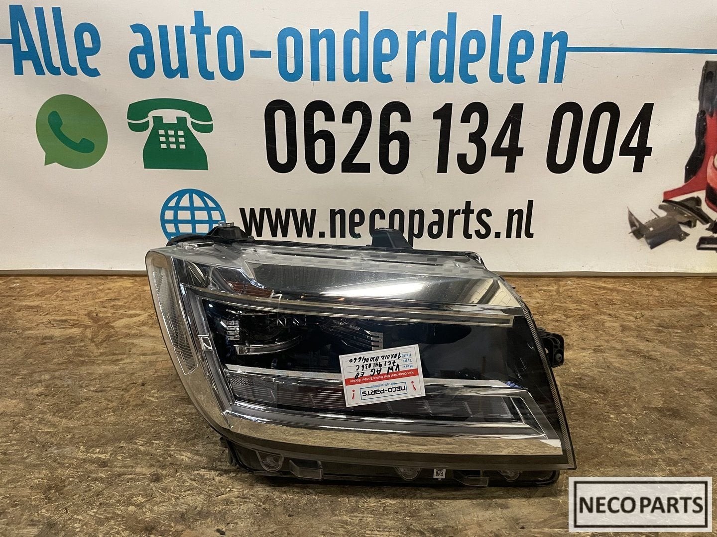 VW CRAFTER FULL LED KOPLAMP RECHTS 7C1941036C ALLESLEVERBAAR, Gebruikt, -, Volkswagen, -