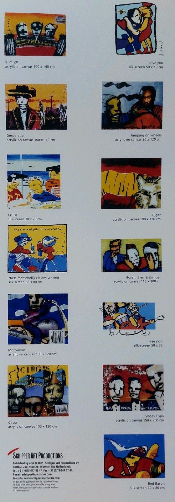 Herman Brood kalender 2002

Herman Brood:
(Zwolle 1946 - Ams, Ophalen of Verzenden